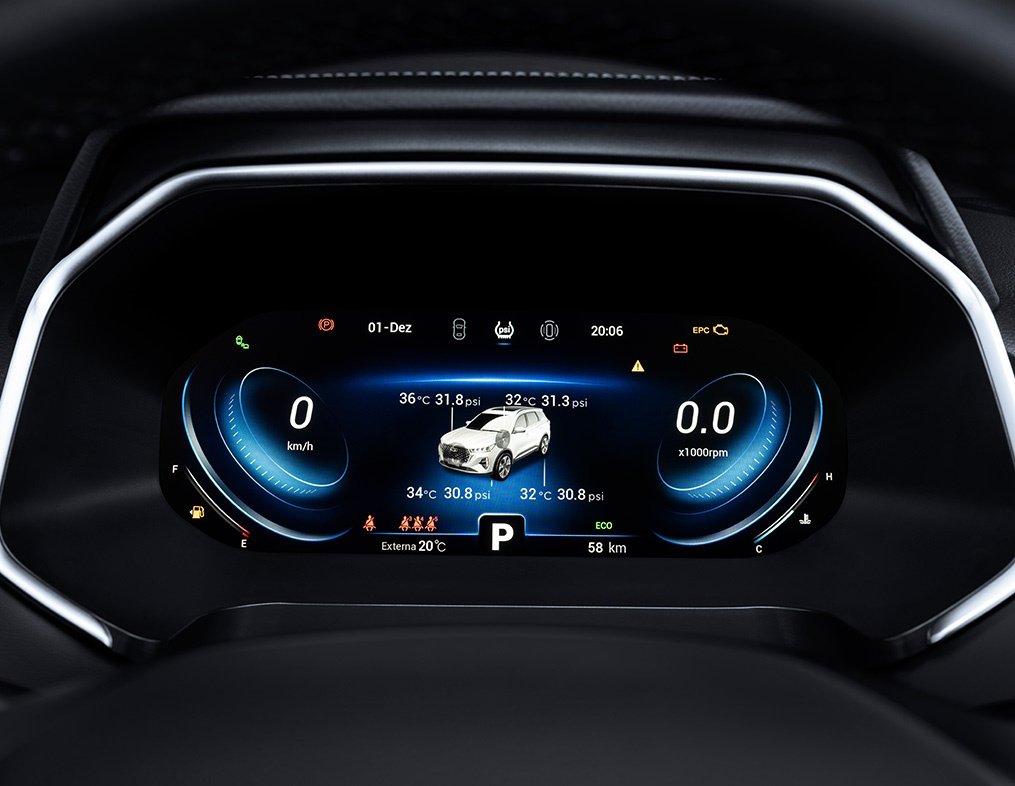 Tiggo 7 Sport painel